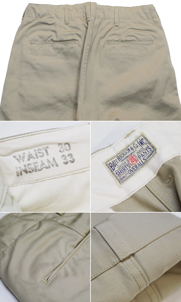 BUZZ RICKSON'S ORIGINAL SPEC.CHINOS