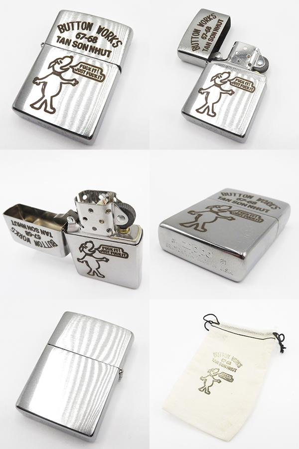 Button Works ボタンワークス ベトナムジッポ|レプリカ|TAN SON NHUT|SAIGON|AN KHE『VIETNAM  Zippo』【アメカジ・ミリタリー】BW-0101