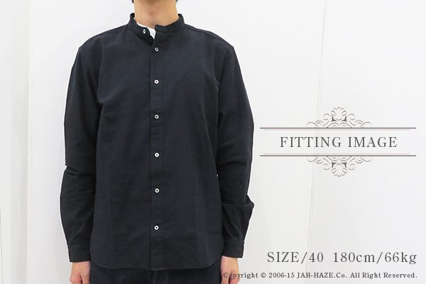 ORGUEIL オルゲイユ 長袖|バンドカラーシャツ『Band Collar Shirt』【アメカジ・ワーク】OR-5080B