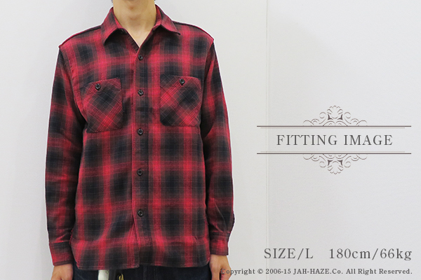 SUGAR CANE シュガーケーン 長袖|ツイル|ネルシャツ『TWILL CHECK WORK SHIRT』【アメカジ・ワーク】SC28954